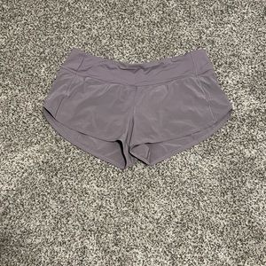 Dusty Dawn lululemon speed up shorts